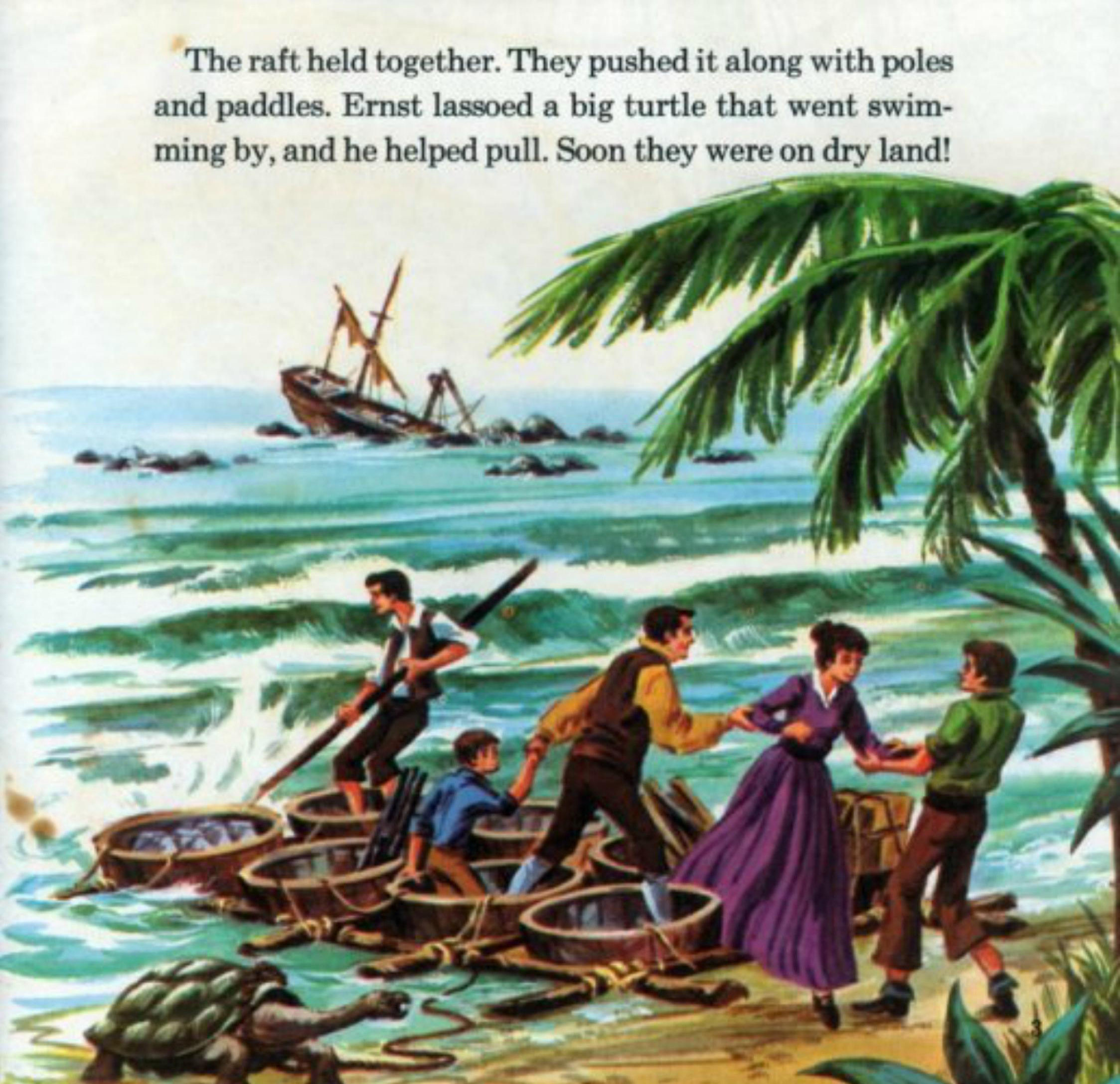Swiss Family Robinson (05),绘本,绘本故事,绘本阅读,故事书,童书,图画书,课外阅读